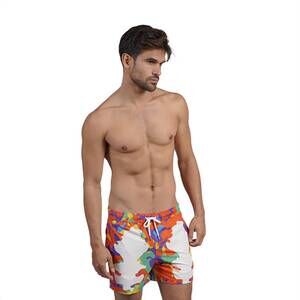 NEW EIGHT X rorschach swim trunks in multi